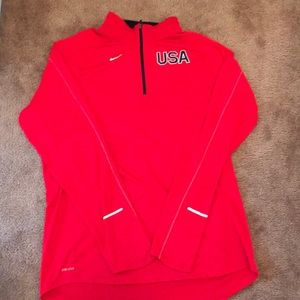 Nike USA Quarter Zip